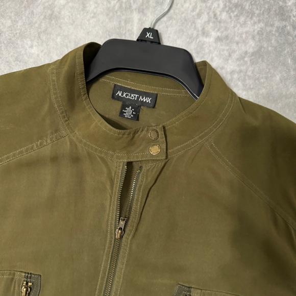 AUGUST MAX SILK SET. Green. Size 4 Plus - Picture 9 of 14